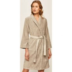 Kenzo - Szlafrok. Szare szlafroki damskie Kenzo, s, z aplikacjami, z bawełny. Za 859,90 zł.