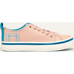Big Star - Tenisówki. Różowe trampki i tenisówki damskie BIG STAR, bez wzorów, z gumy, na sznurówki. Za 169,90 zł.