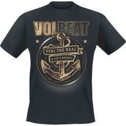 Volbeat Anchor T-Shirt czarny. Czarne t-shirty męskie z nadrukiem Volbeat, l, z okrągłym kołnierzem. Za 89,90 zł.