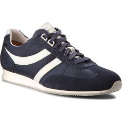 Sneakersy BOSS - Orland 50383637 10206553 01 Dark Blue 401. Niebieskie sneakersy męskie Boss, na co dzień, bez wzorów, ze skóry, bez zapięcia. W wyprzedaży za 399,00 zł.