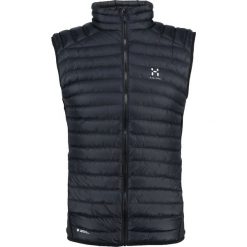 Haglöfs ESSENS MIMIC Kamizelka true black. Czarne kurtki sportowe męskie marki Haglöfs, m, bez wzorów, z materiału, bez kaptura. Za 669,00 zł.