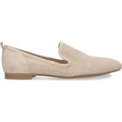 Mokasyny IKU. Brązowe mokasyny damskie marki Gino Rossi, ze skóry, eleganckie, na płaskiej podeszwie. Za 299,90 zł.