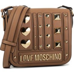 Torebka LOVE MOSCHINO - JC4239PP08KF0201 Cammello. Pomarańczowe listonoszki damskie Love Moschino, na co dzień, bez wzorów, ze skóry ekologicznej, bez dodatków. W wyprzedaży za 599,00 zł.