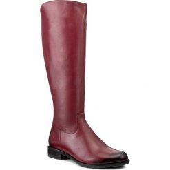 Oficerki BALDACCINI - 521200-L Bordo Lico. Czerwone kozaki damskie Baldaccini, ze skóry, przed kolano, na wysokim obcasie, na obcasie, bez zapięcia. W wyprzedaży za 379,00 zł.