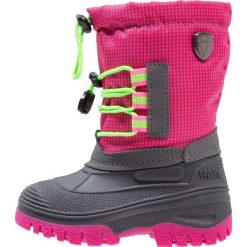 CMP KIDS AHTO WP Śniegowce pink fluo. Czerwone buty zimowe damskie CMP, z materiału. W wyprzedaży za 146,30 zł.