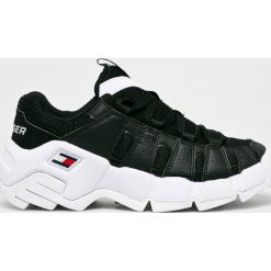 Tommy Jeans - Buty. Czarne buty sportowe damskie Tommy Jeans, bez wzorów, z jeansu, sportowe. Za 499,90 zł.