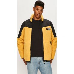 Fila - Kurtka. Żółte kurtki męskie Fila, s, bez wzorów, z poliesteru, bez kaptura. Za 559,90 zł.