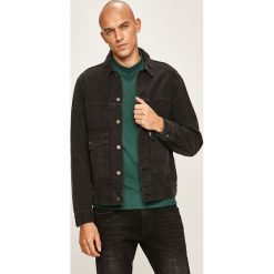 Levi's - Kurtka jeansowa. Czarne płaszcze męskie Levi's®, s, bez wzorów, z bawełny, krótkie, bez kaptura. W wyprzedaży za 299,90 zł.