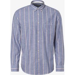 Marc O'Polo - Koszula męska, niebieski. Niebieskie koszule męskie xxl, z bawełny, polo. Za 369,95 zł.