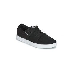 Buty Supra STACKS II. Czarne trampki i tenisówki damskie marki Supra, bez wzorów, bez zapięcia. Za 259,00 zł.