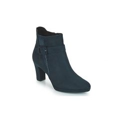 Botki Tamaris MAURA. Niebieskie botki damskie na zamek Tamaris. Za 229,90 zł.