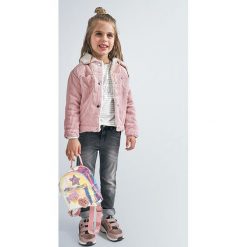 Mayoral - Kurtka dziecięca 92-134 cm. Różowe kurtki dziewczęce Mayoral, bez wzorów, z poliesteru, krótkie, bez kaptura. Za 184,90 zł.