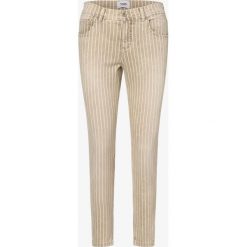 Angels - Spodnie damskie – Ornella, beżowy. Brązowe spodnie damskie Angels. Za 379,95 zł.