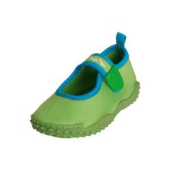 Playshoes Buty do wody Aqua + UV50+ zielony. Zielone buciki niemowlęce chłopięce marki Playshoes, z elastanu. Za 59,00 zł.