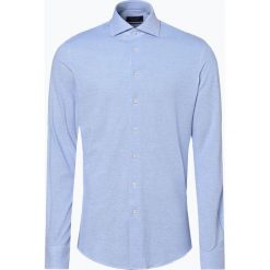 Profuomo - Koszula męska, niebieski. Niebieskie koszule męskie Profuomo, m, bez wzorów, z bawełny, polo, bez rękawów. Za 349,95 zł.