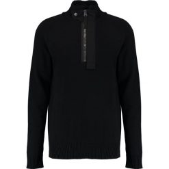 Kardigany męskie: GStar EMPRAL 1/2 ZIP KNIT L/S Sweter dark black