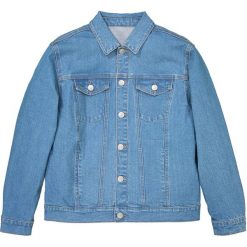 Bluza dżinsowa oversize 10-16 lat. Niebieskie kurtki dziewczęce marki La Redoute Collections, z elastanu. Za 126,38 zł.