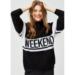 Sweter z półgolfem. Swetry damskie Moodo, xs, bez wzorów, bez rękawów, bez kaptura. Za 29,99 zł.