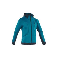 Kurtka Forclaz 900. Niebieskie kurtki męskie QUECHUA, s, z polaru. Za 199,99 zł.