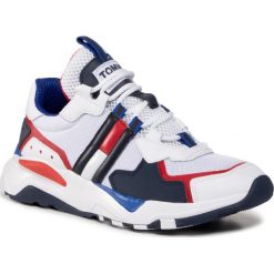Sneakersy TOMMY JEANS - Cool Runner EM0EM00484 Rwb 0K9. Białe sneakersy męskie Tommy Jeans, bez zapięcia. Za 539,00 zł.