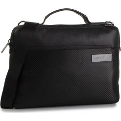 Torba na laptopa CALVIN KLEIN - Carbon Top Handle Laptop K50K504797 BDS. Czarne torby męskie skórzane Calvin Klein, bez wzorów, ze skóry ekologicznej. Za 1299,00 zł.