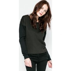 Only Play - Bluza. Czarne bluzy damskie Only Play, s, z nadrukiem, z bawełny, bez rękawów, bez kaptura. W wyprzedaży za 59,90 zł.