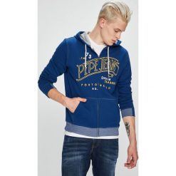 Pepe Jeans - Bluza Jerry. Szare bluzy męskie marki Pepe Jeans, s, z nadrukiem, z bawełny, z kapturem. W wyprzedaży za 239,90 zł.