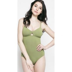 Seafolly - Strój kąpielowy Active. Zielone stroje kąpielowe damskie marki Seafolly, m, bez wzorów, z elastanu. W wyprzedaży za 299,90 zł.