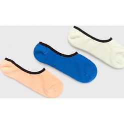 Vans - Skarpety (3-pack). Szare skarpetki męskie Vans, bez wzorów, z elastanu. W wyprzedaży za 49,90 zł.