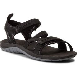 Sandały MERRELL - Siren Strap Q2 J37488 Black. Czarne klapki damskie Merrell, bez wzorów, ze skóry, sportowe, bez obcasa, bez zapięcia, outdoorowe. W wyprzedaży za 199,00 zł.