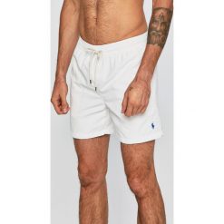 Polo Ralph Lauren - Kąpielówki. Białe kąpielówki męskie Polo Ralph Lauren, m, bez wzorów, z poliesteru. Za 299,90 zł.