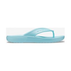 Crocs Classic II Japonki Niebieski. Niebieskie klapki męskie Crocs, w paski, z tkaniny. Za 102,95 zł.