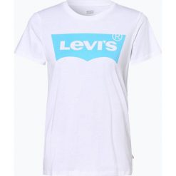 Levi's - T-shirt damski, niebieski. Niebieskie t-shirty damskie Levi's®, s, z nadrukiem, z dżerseju, bez kołnierzyka. Za 89,95 zł.