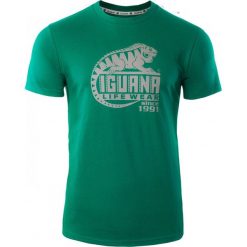 Koszulki sportowe męskie: IGUANA Koszulka męska Dejen Ultramarine Green r. M