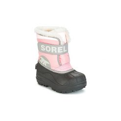 Śniegowce Dziecko Sorel CHILDRENS SNOW COMMANDER. Czerwone buty chłopięce zimowe marki Sorel. Za 184,00 zł.