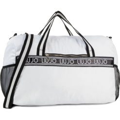Torba LIU JO - Borsa Tessuto T69149 T5205 Bianco/Nero 00054. Białe torby podróżne z materiału. Za 399,00 zł.