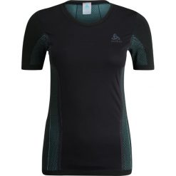 Bluzki, topy, tuniki: ODLO CREW NECK PERFORMANCE WINDSHIELD Koszulka sportowa black/blue radiance