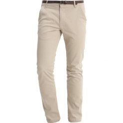 Chinosy męskie: Lindbergh CLASSIC STRETCH Spodnie materiałowe sand