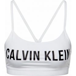Biustonosz top Calvin Klein Performance Low Impact Sports 00GWF8K147. Białe topy damskie Calvin Klein Performance, s, bez wzorów, z elastanu, bez kołnierzyka. W wyprzedaży za 149,00 zł.