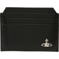 Vivienne Westwood KENT SLIM CARD HOLDER Etui na wizytówki black. Czarne portfele damskie marki Vivienne Westwood, bez wzorów. Za 359,00 zł.