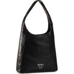 Torebka DKNY - Alixis Hobo R02CZI46 Black/Silver BSV. Czarne torebki klasyczne damskie DKNY, bez wzorów, ze skóry ekologicznej, klasyczne, bez dodatków. Za 1019,00 zł.