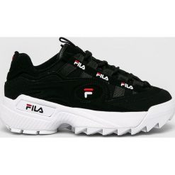 Fila - Buty D-Formation. Czarne buty sportowe damskie Fila, bez wzorów, ze skóry, sportowe. Za 469,90 zł.