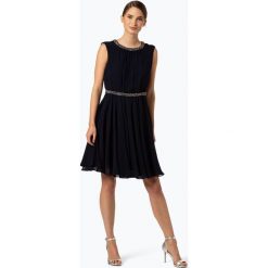 Esprit Collection - Damska sukienka wieczorowa, niebieski. Niebieskie sukienki damskie Esprit Collection, bez wzorów, wizytowe, bez kołnierzyka, bez rękawów. Za 449,95 zł.