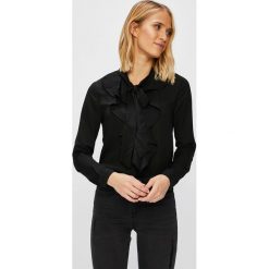 Only - Koszula. Czarne bluzki damskie marki ONLY, s, z poliesteru, eleganckie, z długim rękawem. W wyprzedaży za 59,90 zł.