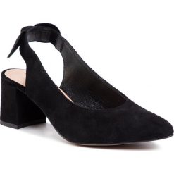 Sandały LASOCKI - 71296-02 Black. Czarne klapki damskie Lasocki, z aplikacjami, ze skóry, bez obcasa, na obcasie. Za 199,99 zł.