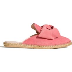 Espadryle MANEBI HAMPTONS. Różowe espadryle damskie Manebi, bez wzorów, z gumy, bez obcasa. W wyprzedaży za 424,00 zł.