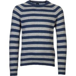 Swetry klasyczne męskie: Sweter w kolorze granatowym
