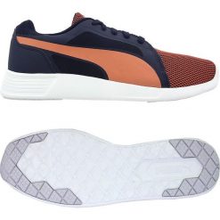 Buty sportowe męskie: Puma Buty męskie St Trainer Evo Tech pomarańczowo-granatowe r. 44.5 (360478 05)