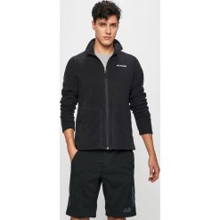 Columbia - Bluza. Czarne bluzy męskie Columbia, s, z nadrukiem, z poliesteru, z kapturem, bez rękawów, bez kaptura. Za 189,90 zł.