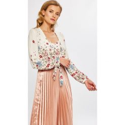 Pepe Jeans - Koszula Lena. Szare bluzki damskie marki Pepe Jeans, s, z poliesteru, casualowe, z długim rękawem. W wyprzedaży za 239,90 zł.